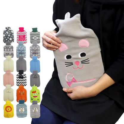 湯たんぽ　カバー付き　水枕　あんか