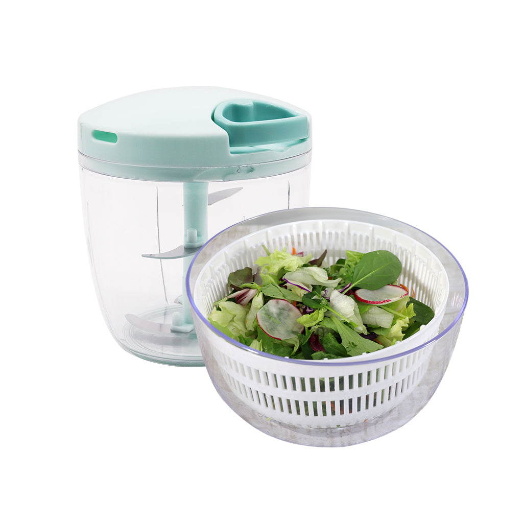 【2種セット】[食洗機対応 ぶんぶんチョッパーSP５] + [ぶんぶんスピナー 蓋なし]