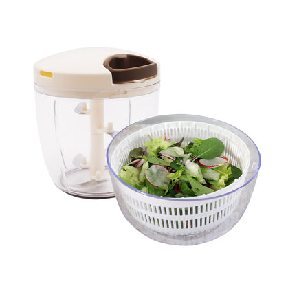 【2種セット】[食洗機対応 ぶんぶんチョッパーSP５] + [ぶんぶんスピナー 蓋なし]