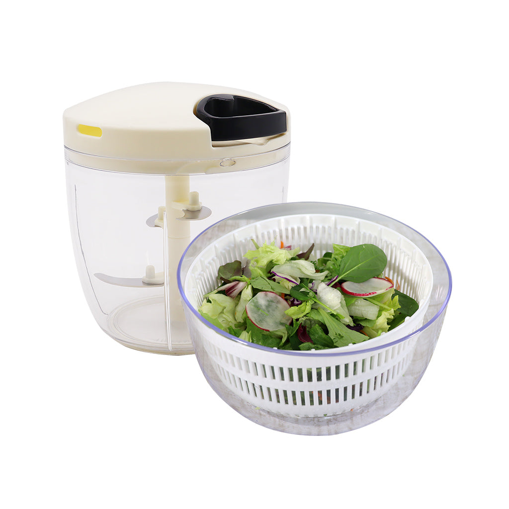 【2種セット】[食洗機対応 ぶんぶんチョッパーSP５] + [ぶんぶんスピナー 蓋なし]