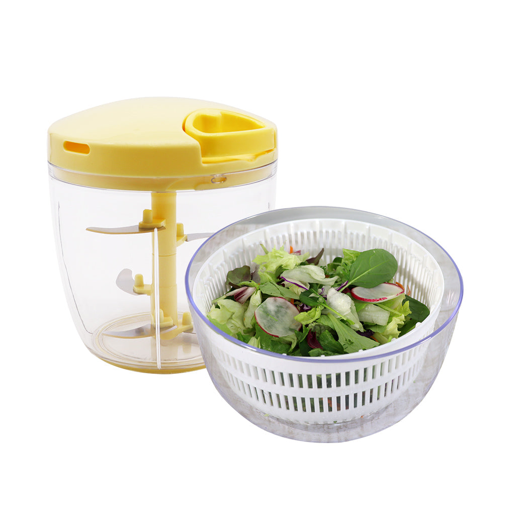 【2種セット】[食洗機対応 ぶんぶんチョッパーSP５] + [ぶんぶんスピナー 蓋なし]