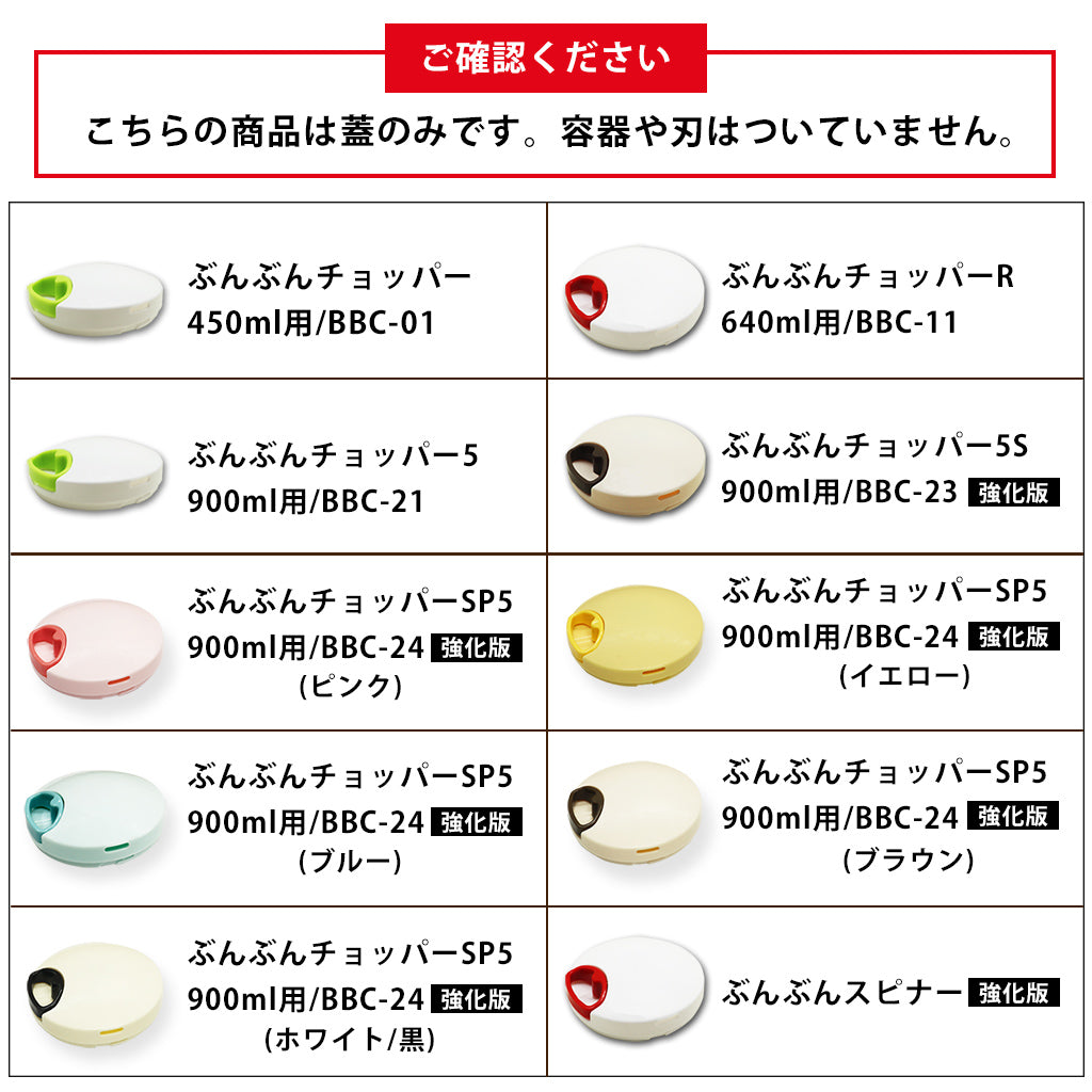 ぶんぶんチョッパー専用 駆動蓋