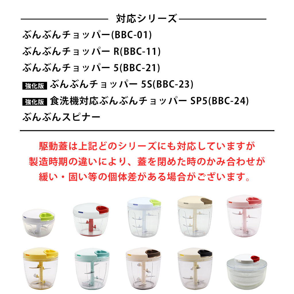 ぶんぶんチョッパー専用 駆動蓋