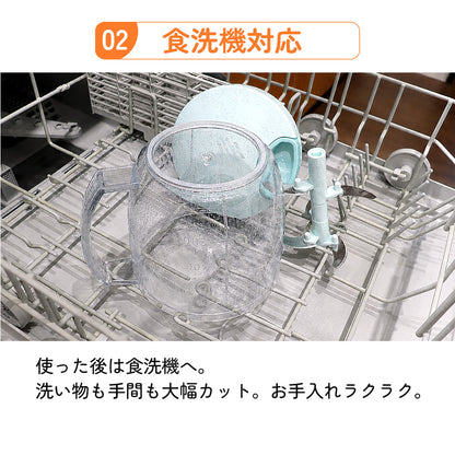 【電子レンジ対応 / レシピ付】ぶんぶんチョッパー専用容器 900ml